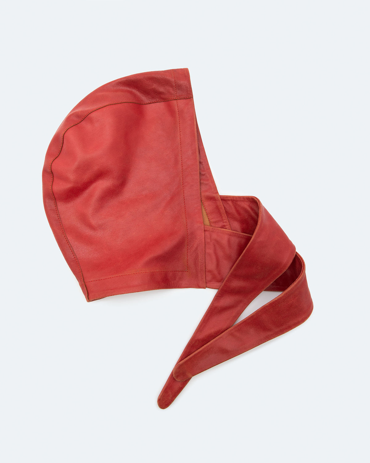 Alysi Leather Cappuccio