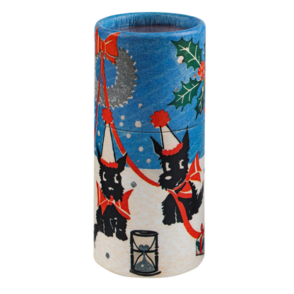 Archivist Festive Scotty Dog Large Cylinder Matches