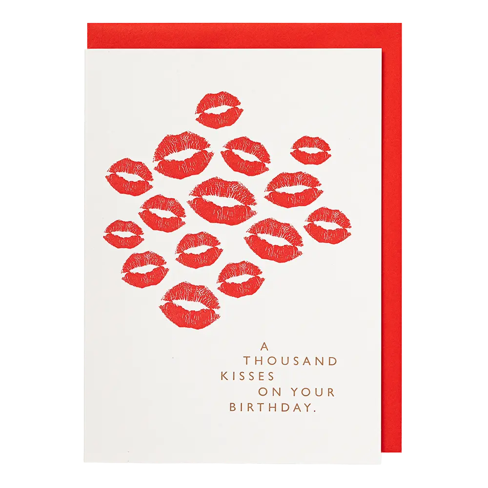 Archivist A Thousand Kisses Card