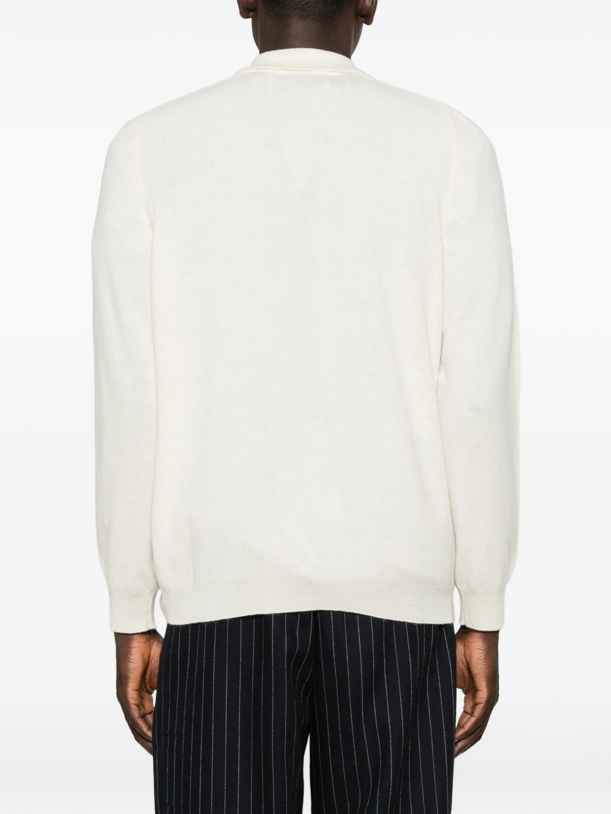 AMARÀNTO Knitted Quarter Zip Sweater