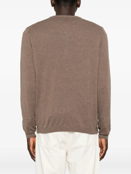 AMARÀNTO Knitted Henley Shirt