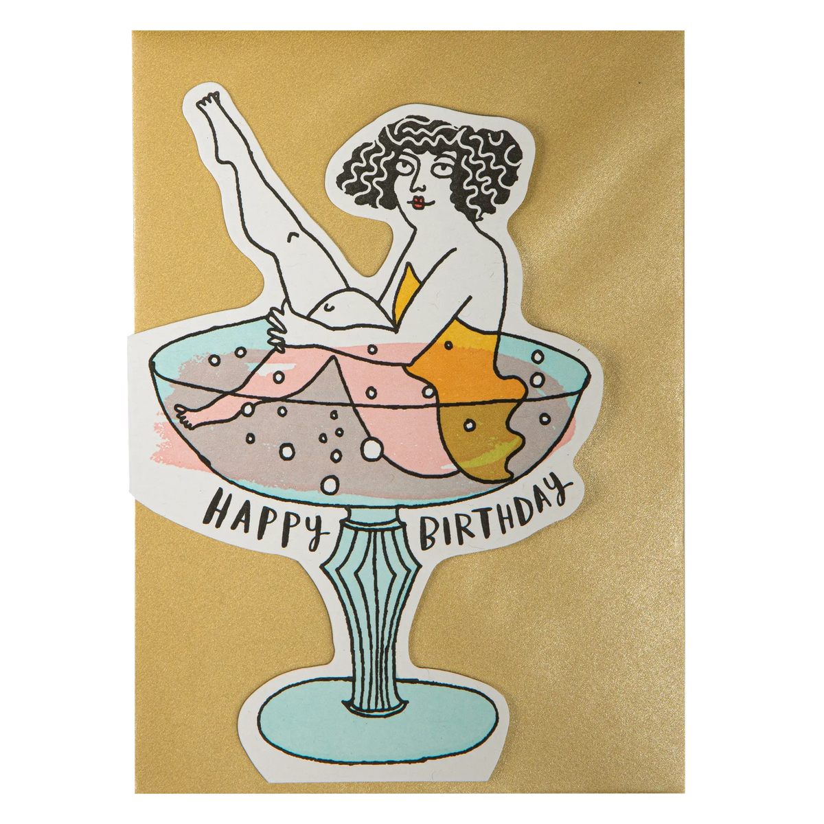 Archivist Birthday Cocktail Card