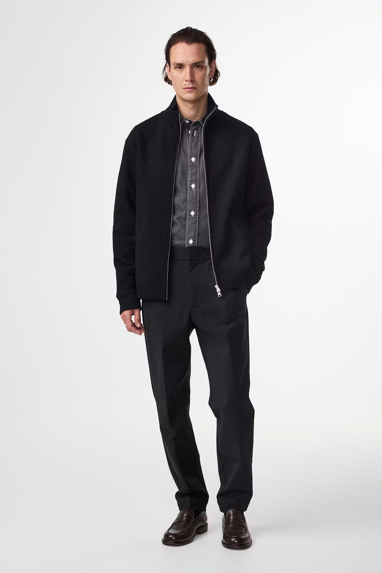 NN07 Boiled Full Zip 6398