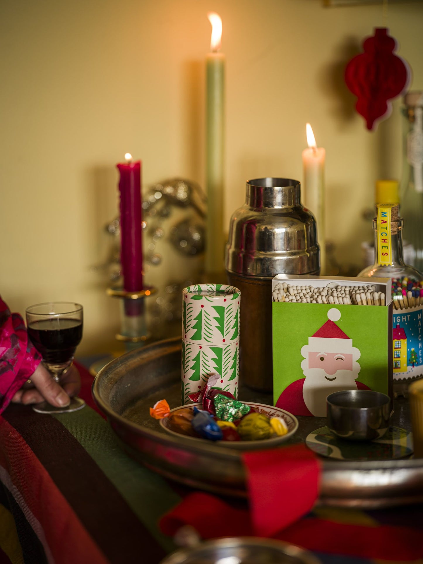 Archivist Conifer Large Cylinder Matches