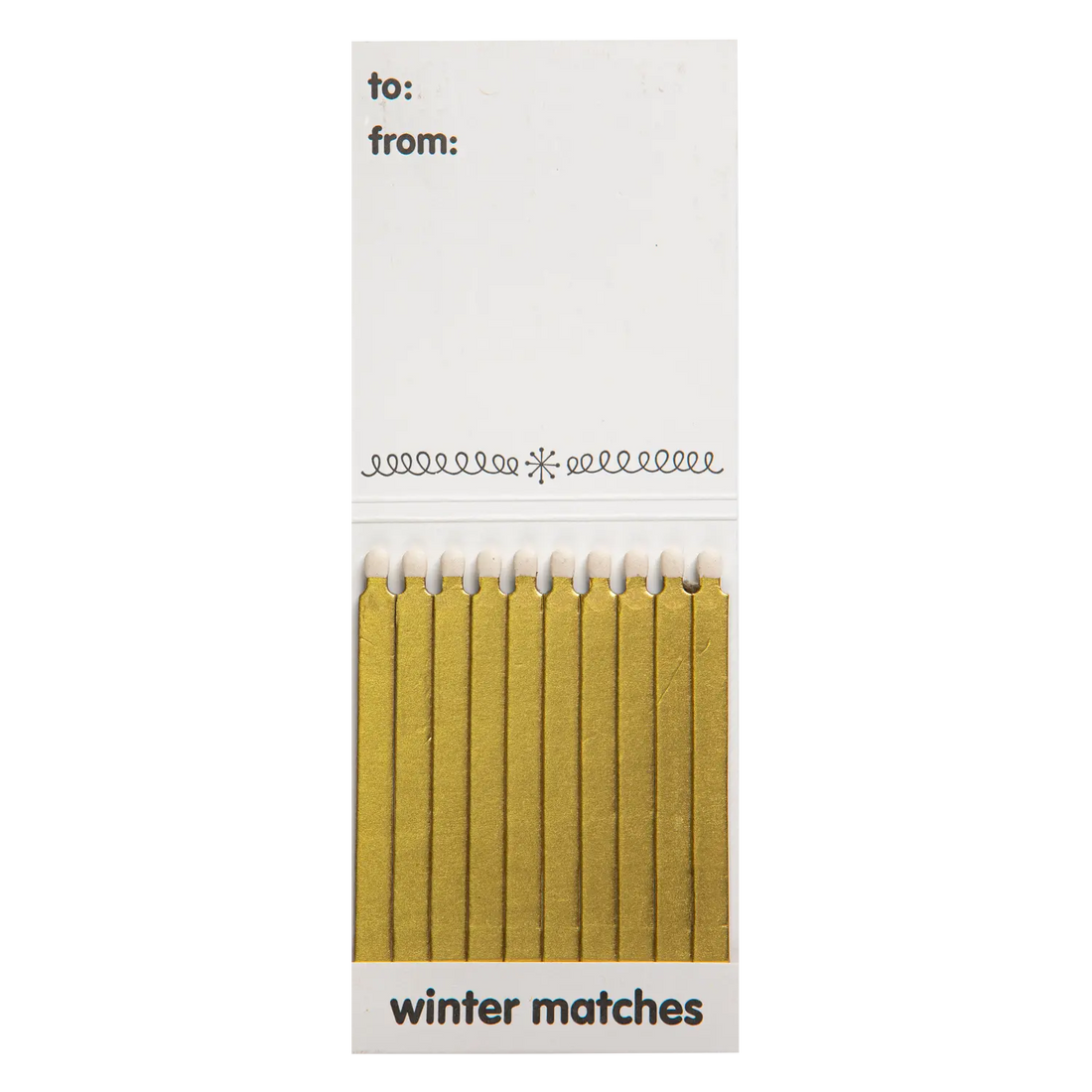 Archivist Winter Penguin Matches