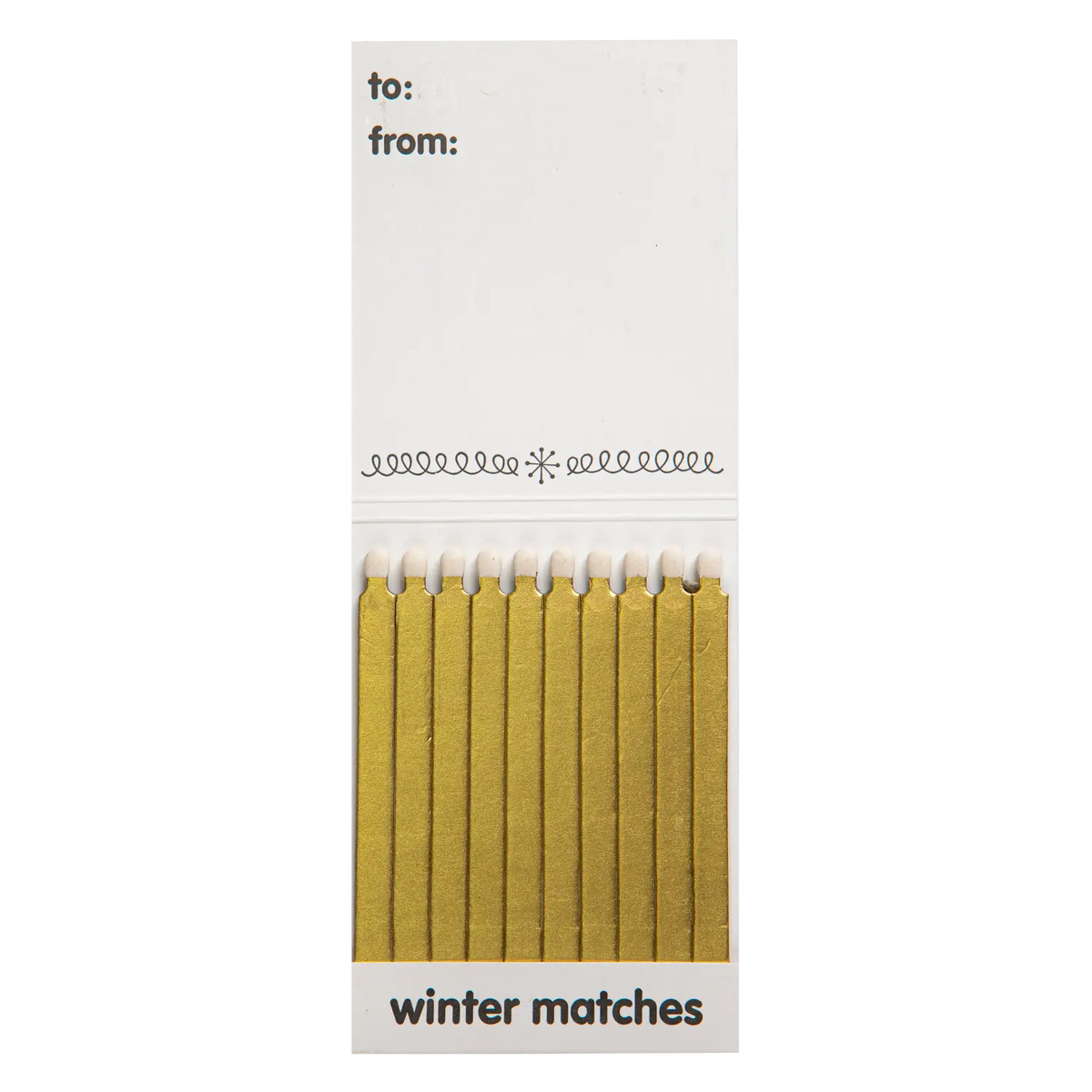 Archivist Winter Penguin Matches