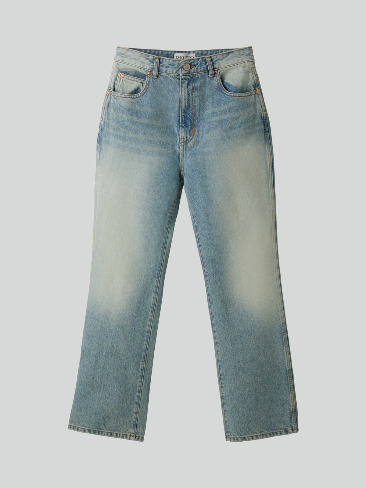 RECTO Semi Flare Denim Pants
