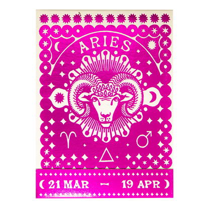 Archivist Aries Zodiac Matchbook