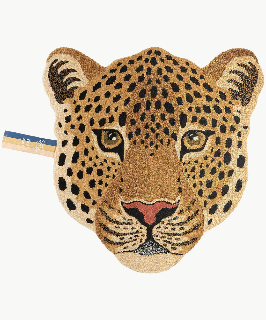 Doing Goods Himani Leopard Head Rug Large