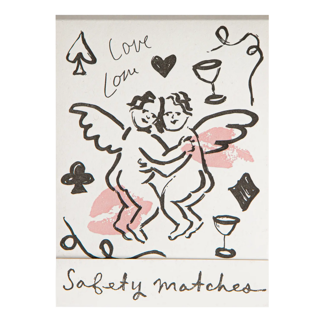 Archivist Cherub Cuddle Matchbook