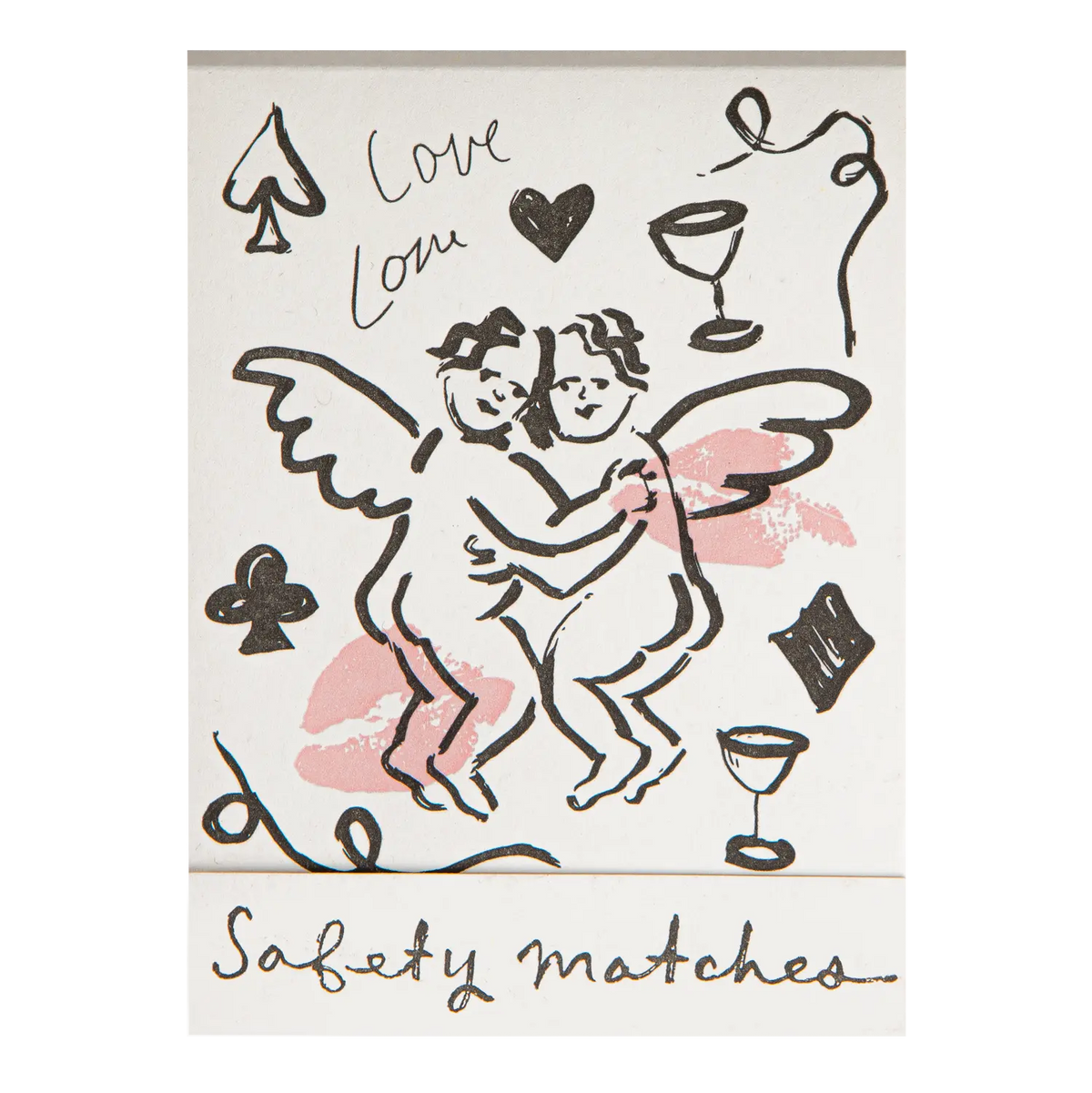 Archivist Cherub Cuddle Matchbook