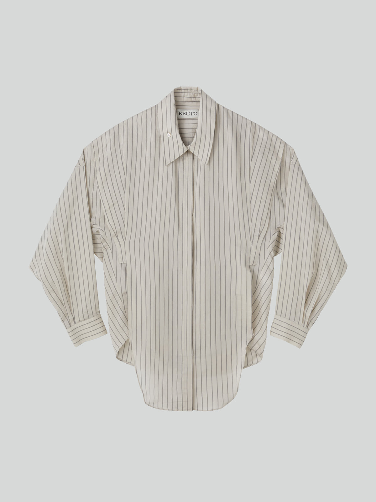 RECTO Double Layer Stripe Shirt