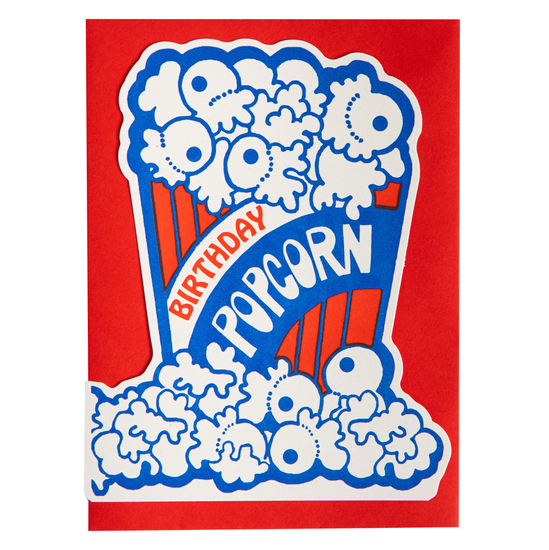 Archivist Popcorn Birthday Card