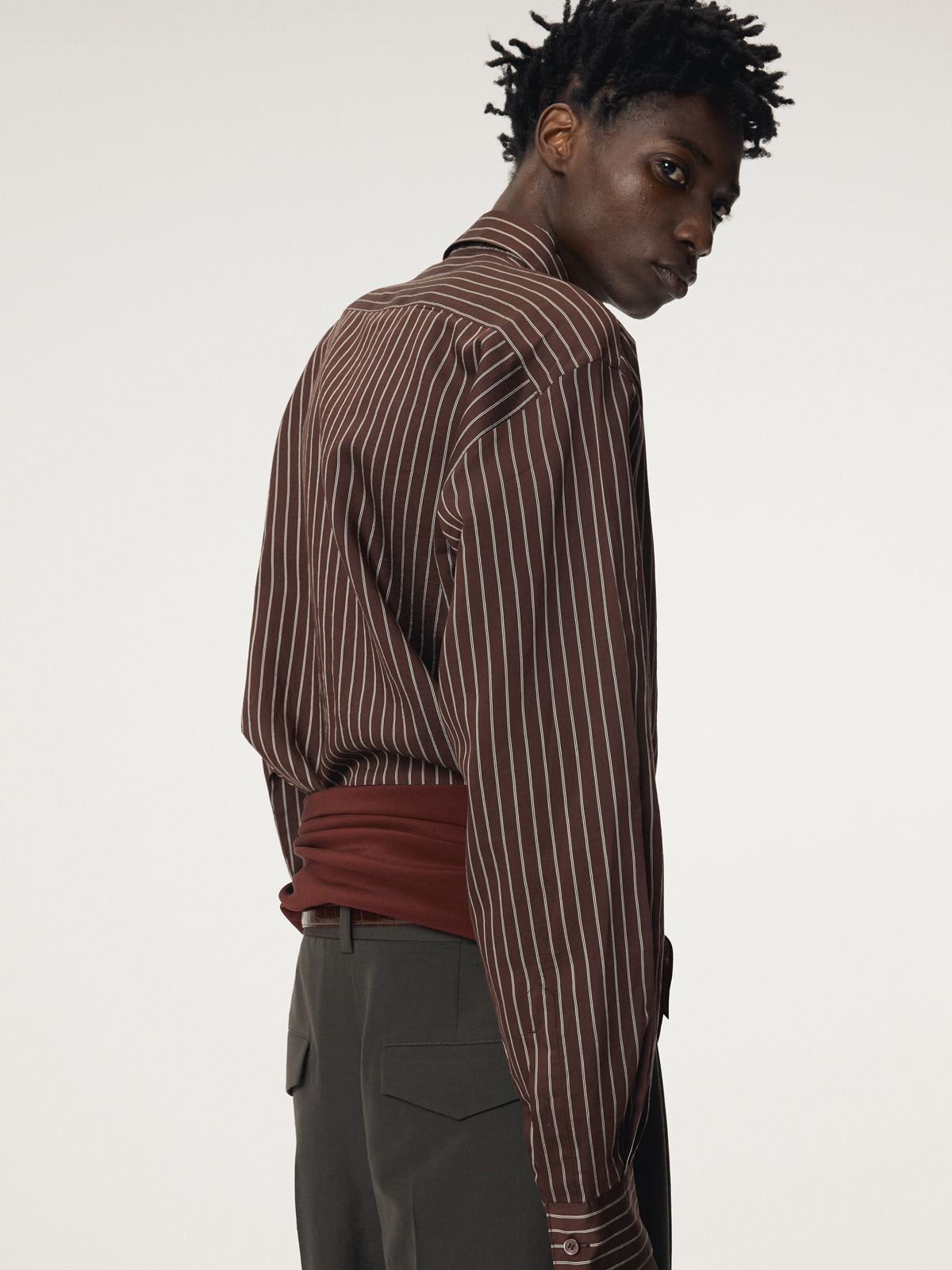 RECTO Lea Stripe Shirt
