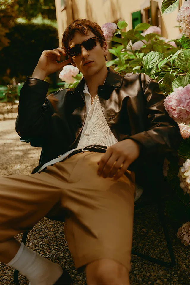 AMARÀNTO Khaki Shorts