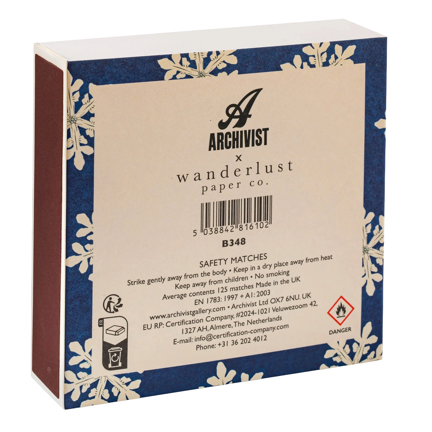 Archivist Winter Joy Matches