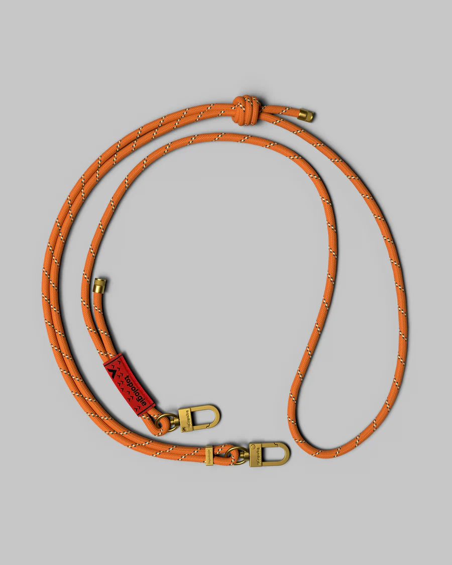 TOPOLOGIE 6.0mm Rope Orange Patterned