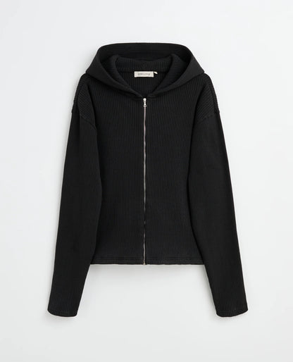 SUNFLOWER Rib Zip Sweater
