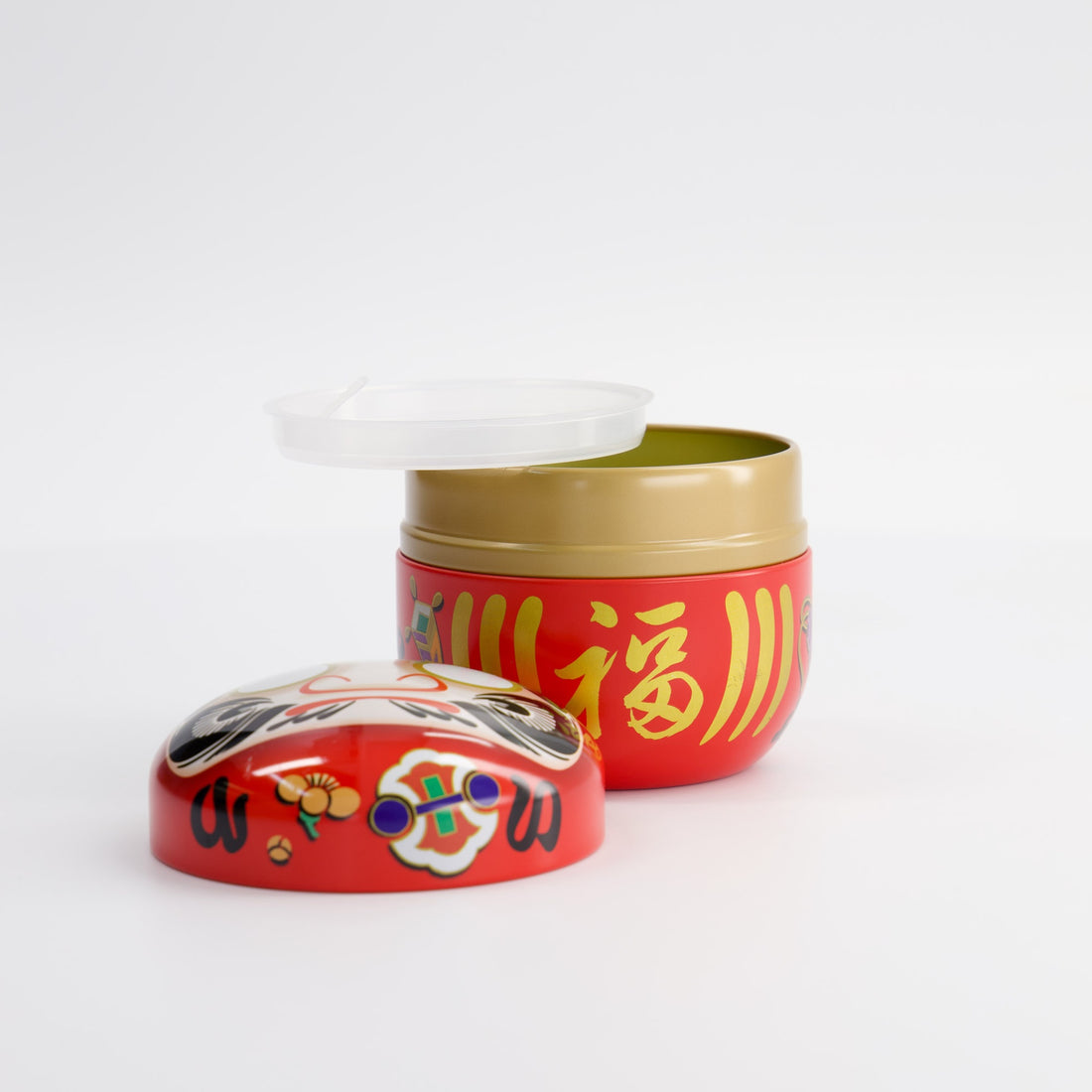 Tokyo Design Studio Daruma Tea Container Red