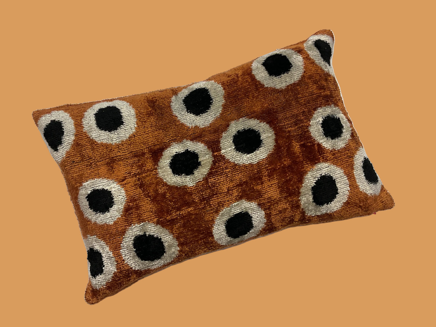 Velvet Cushion Spotted 25X40