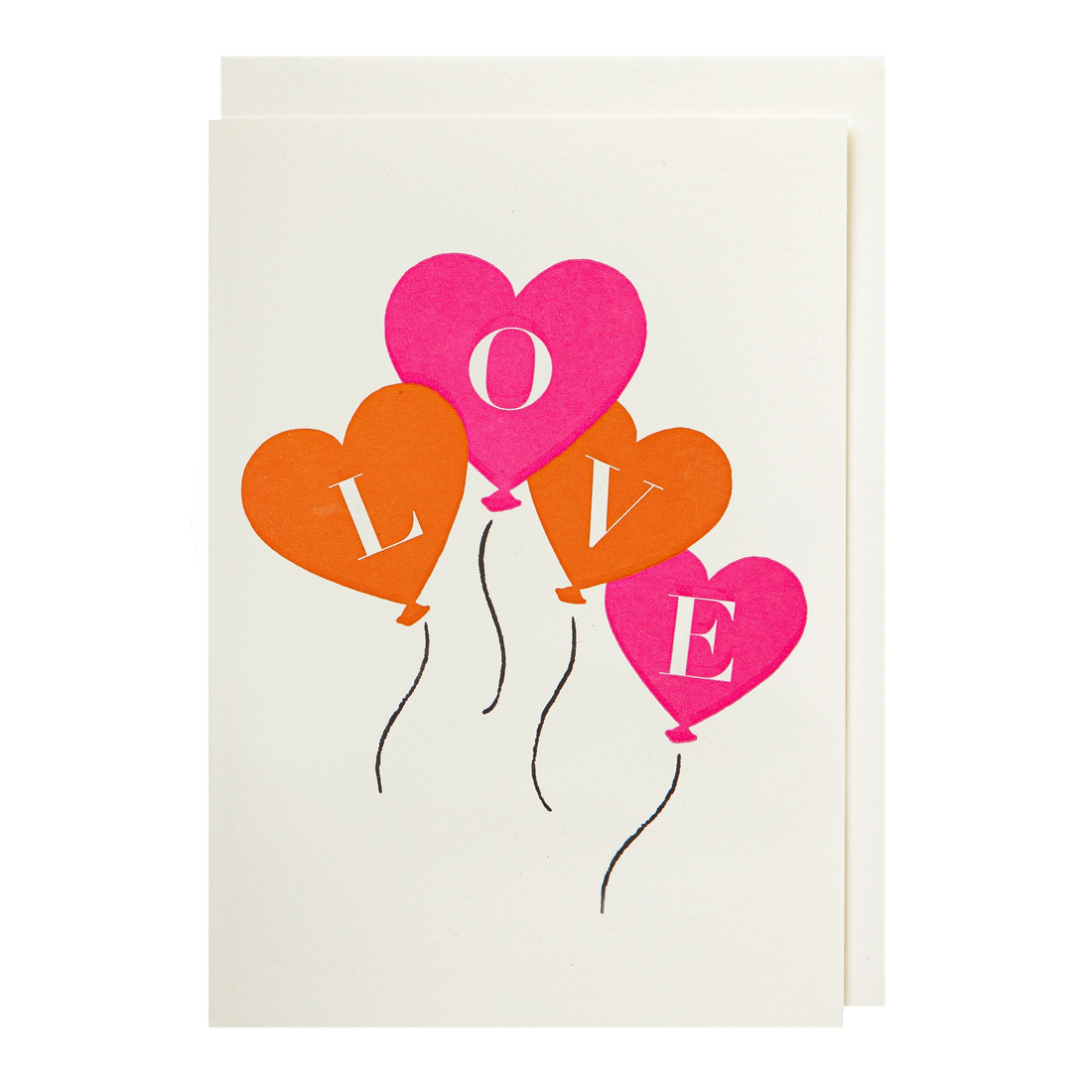 Archivist LOVE Balloons Card