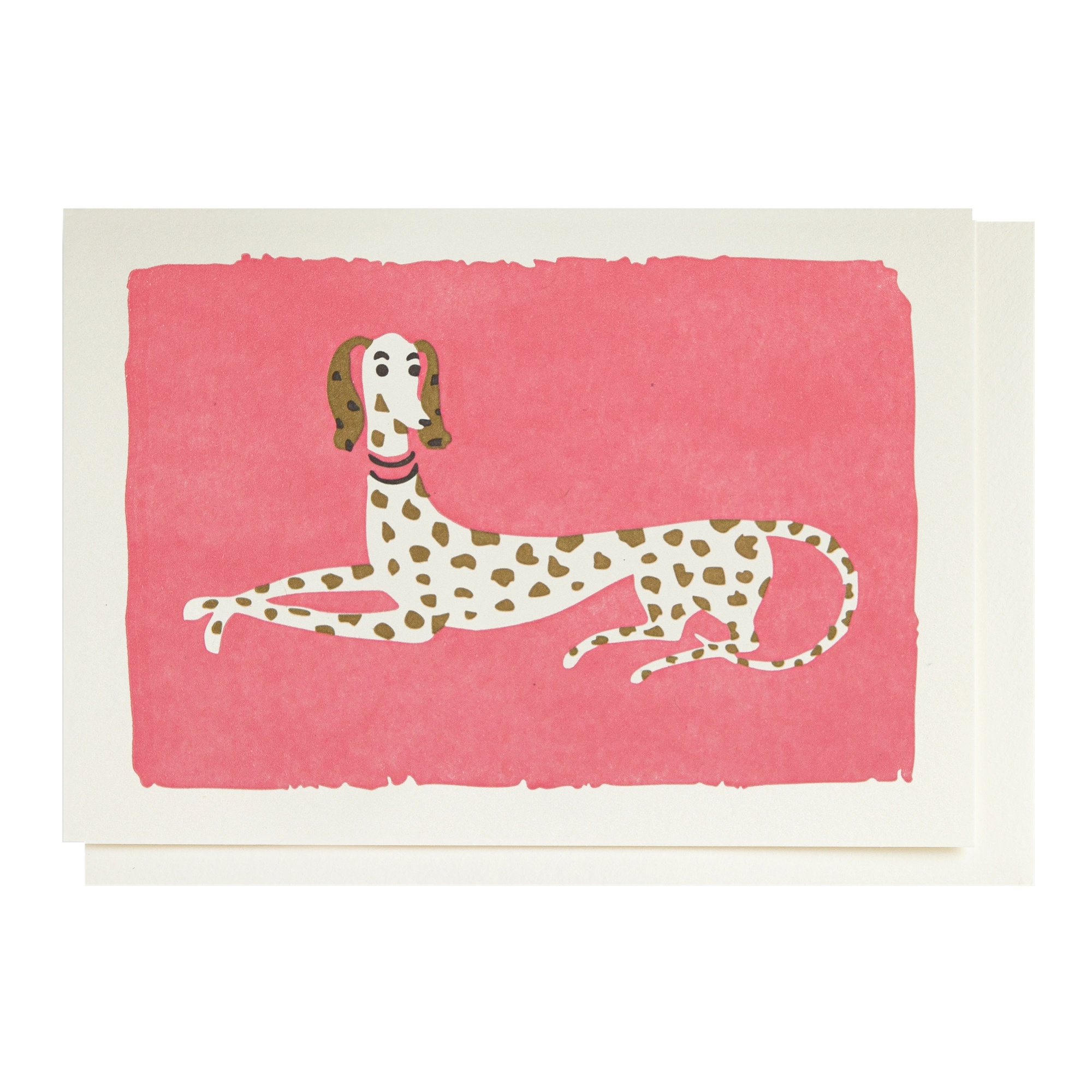 Archivist Spotty Dog Card