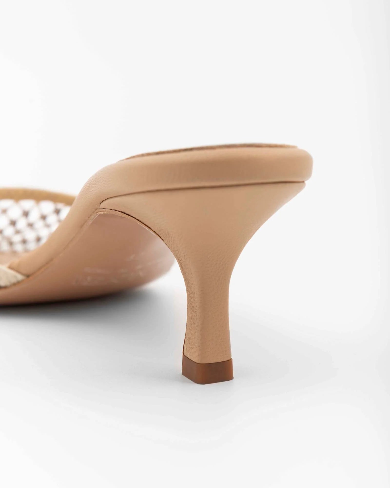 Alysi Strass Heel Mule