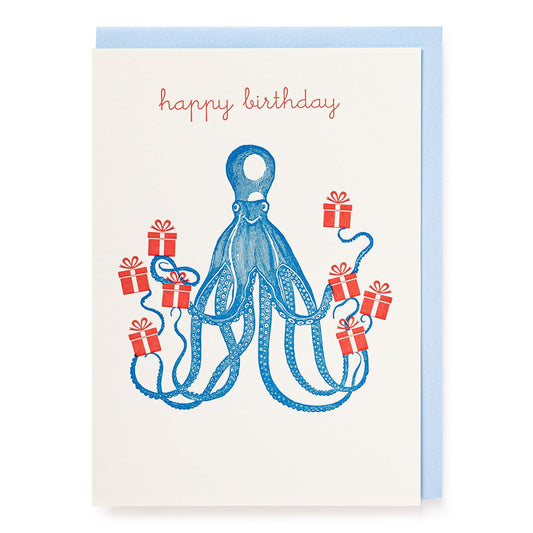 Archivist Octopus Happy Birthday