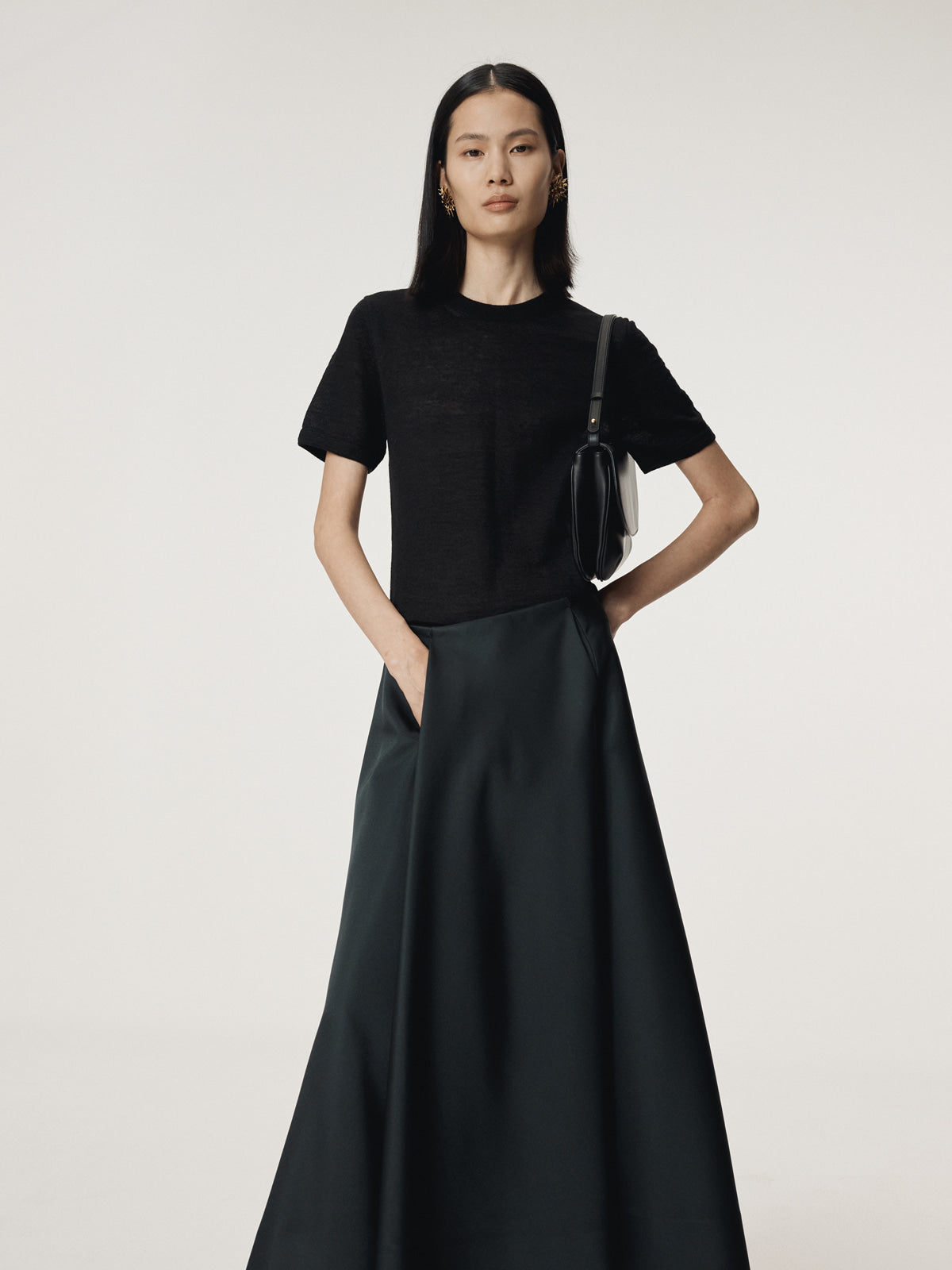 RECTO RC Circle Flare Skirt