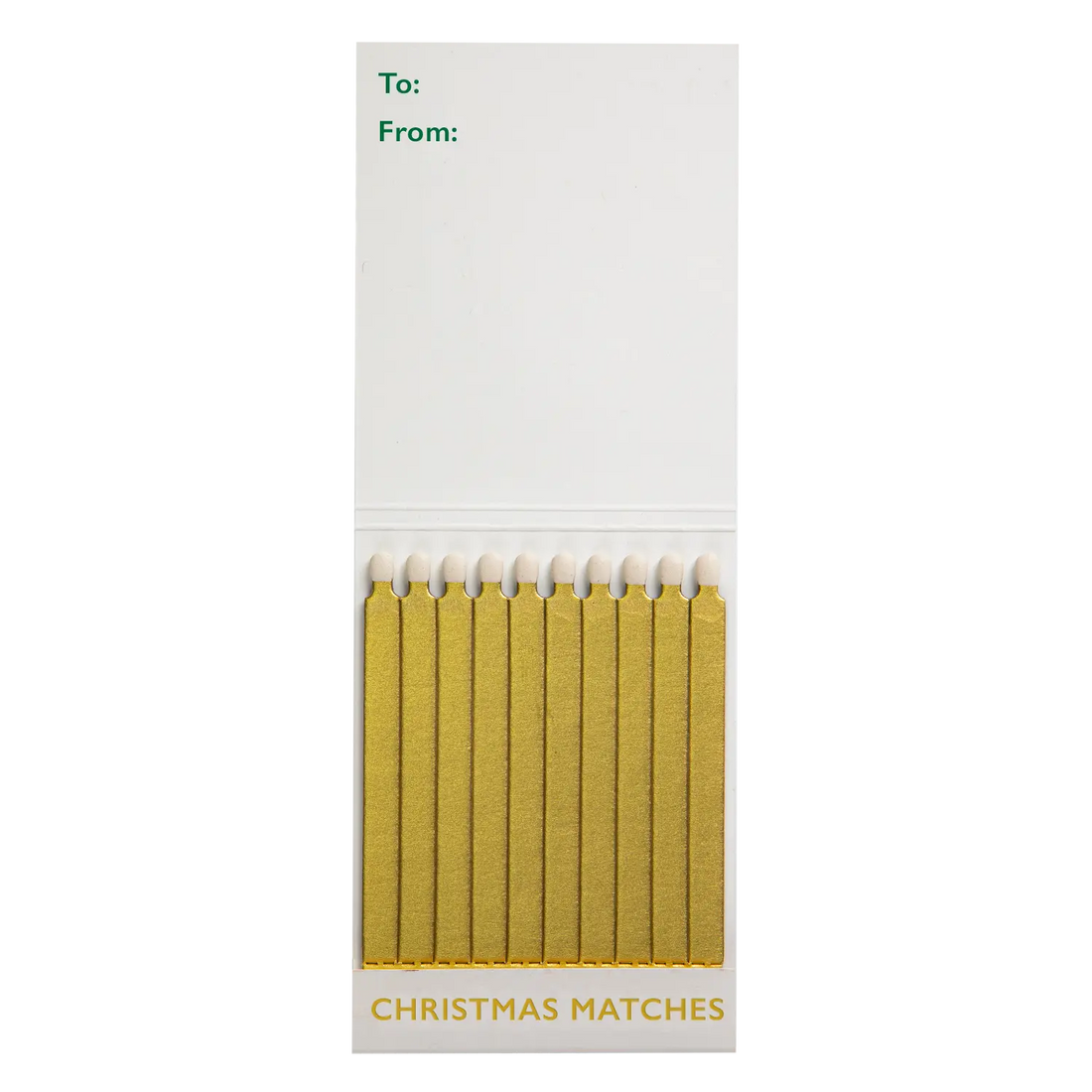Archivist Christmas Tree Matchbook