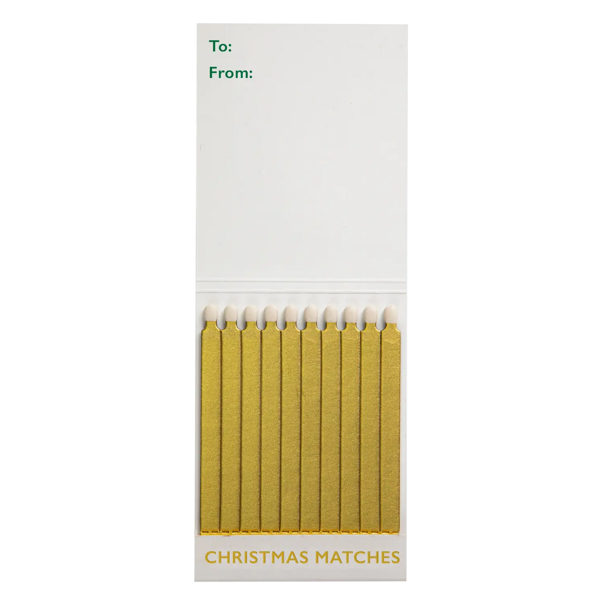 Archivist Christmas Tree Matchbook