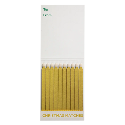 Archivist Christmas Tree Matchbook