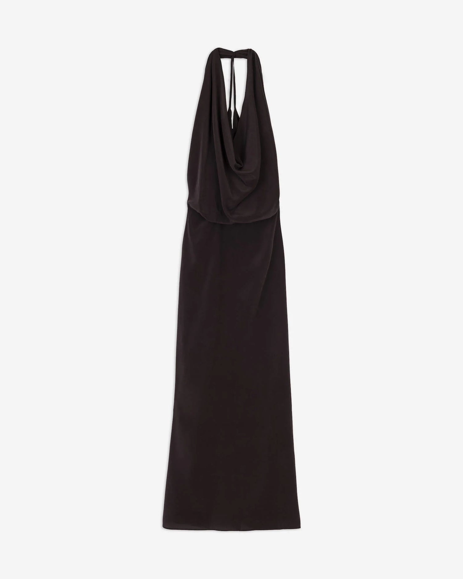 Alysi Silk Halter Dress