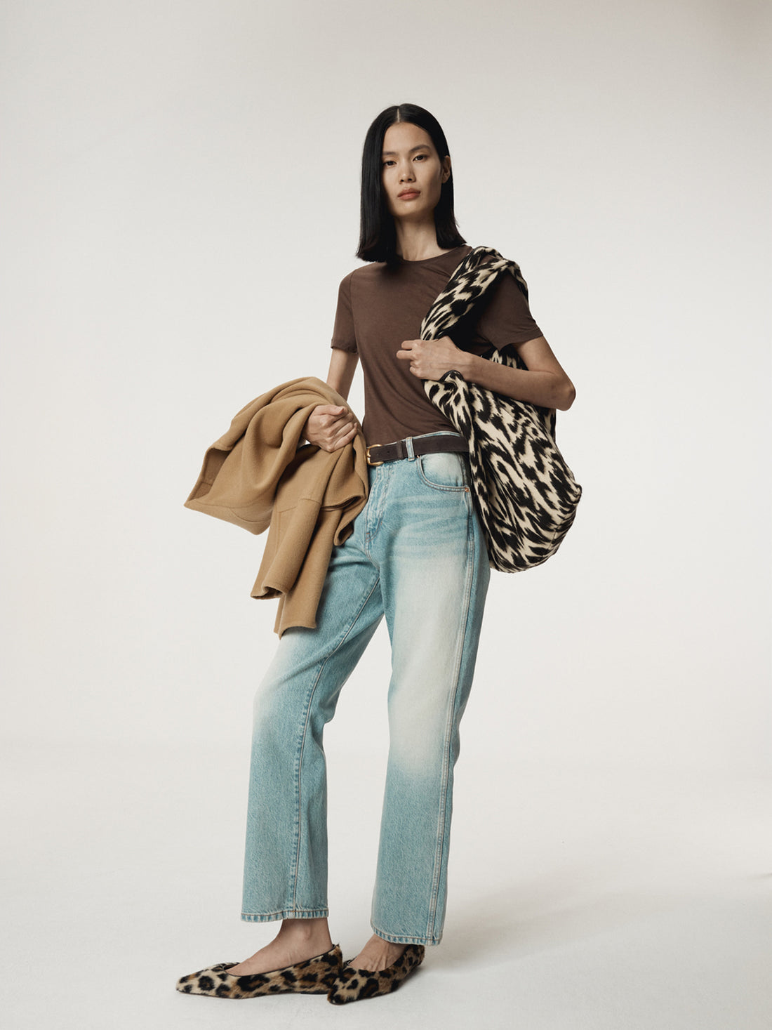 RECTO Semi Flare Denim Pants