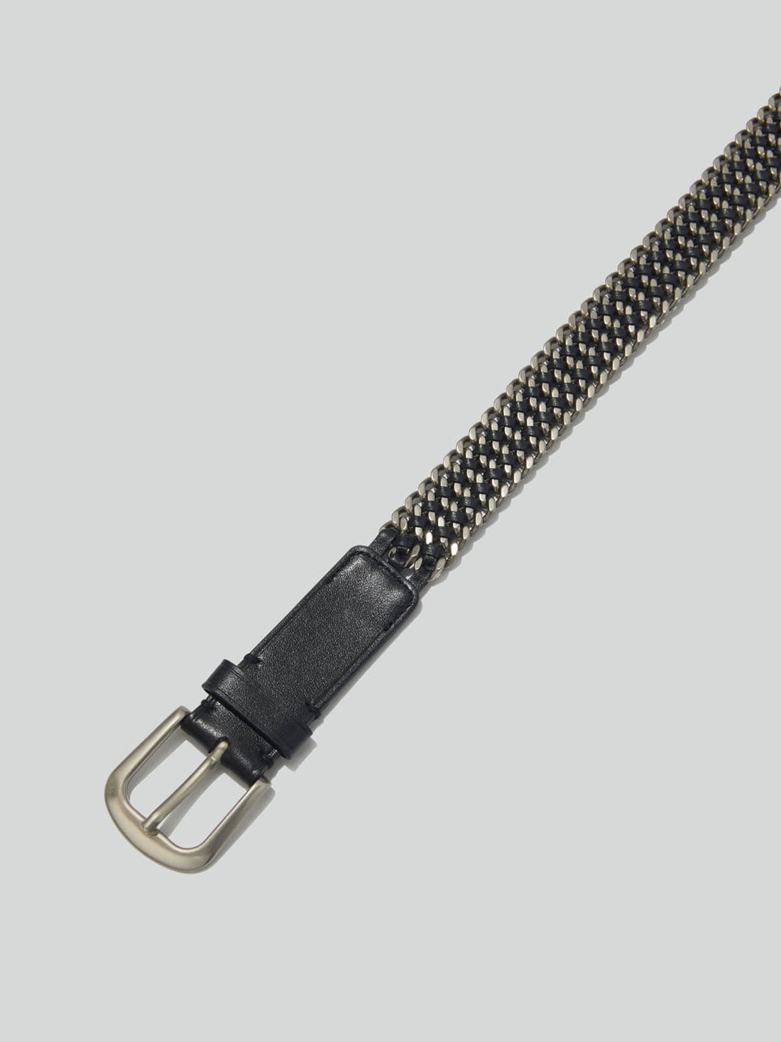 RECTO Leather Chain Belt