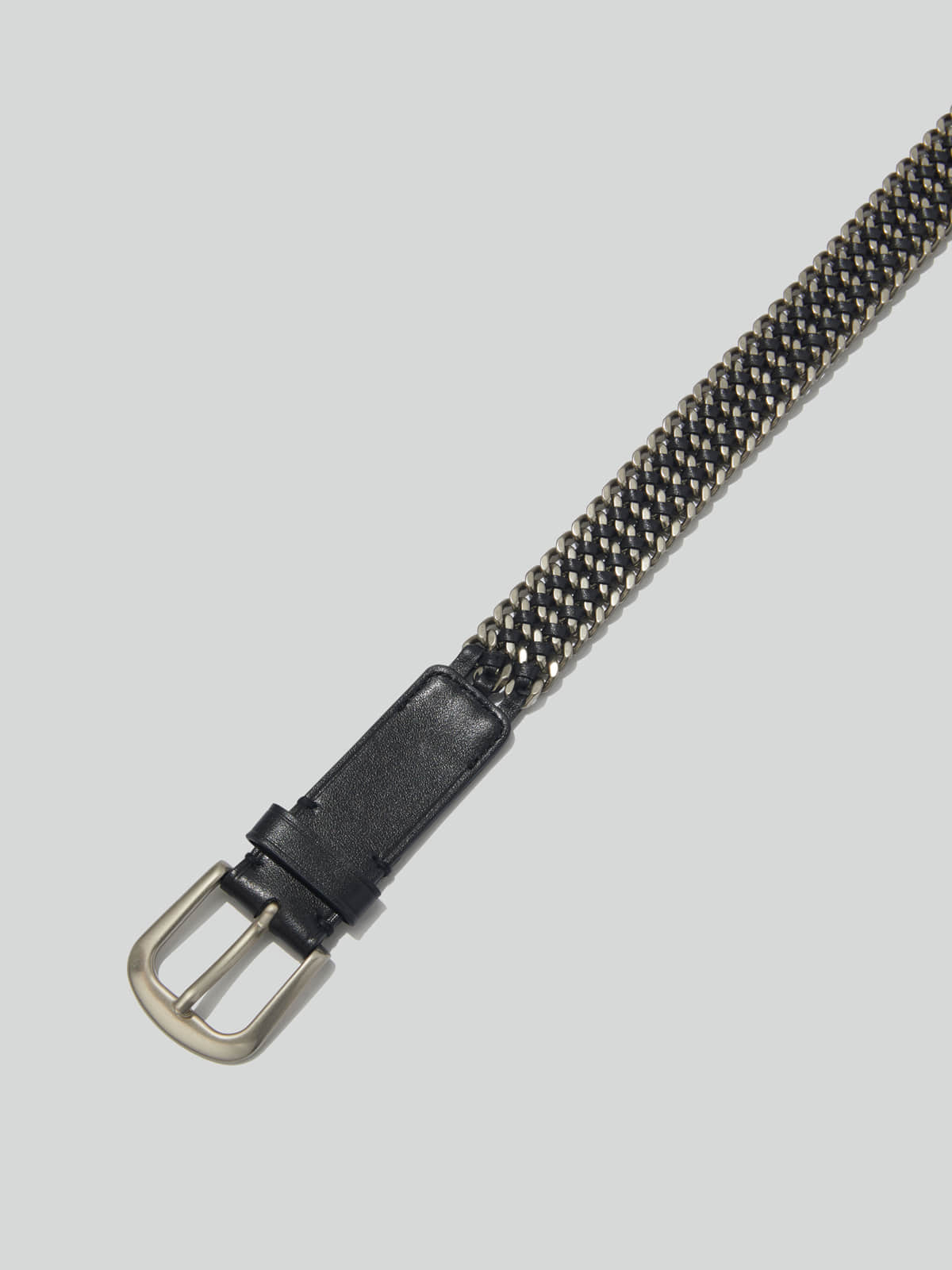 RECTO Leather Chain Belt