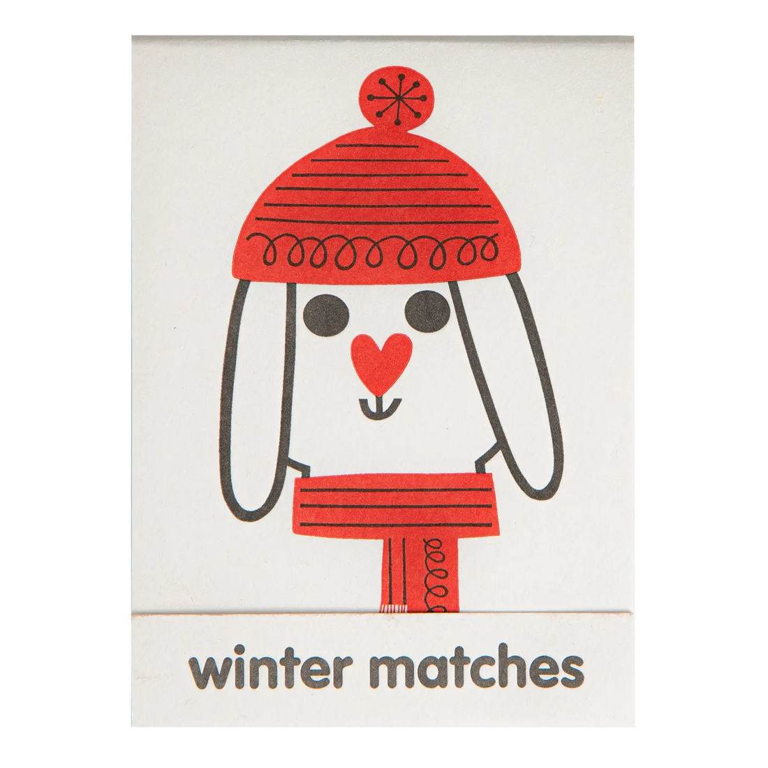 Archivist Winter Dog Matchbook