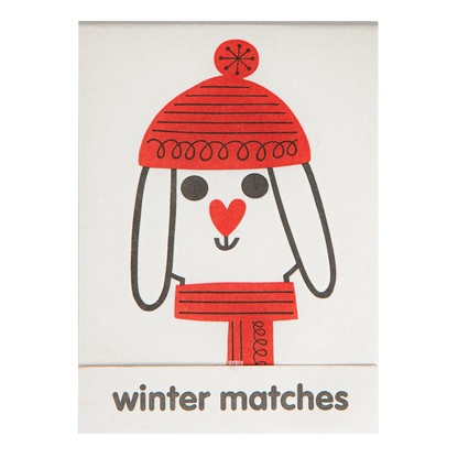 Archivist Winter Dog Matchbook