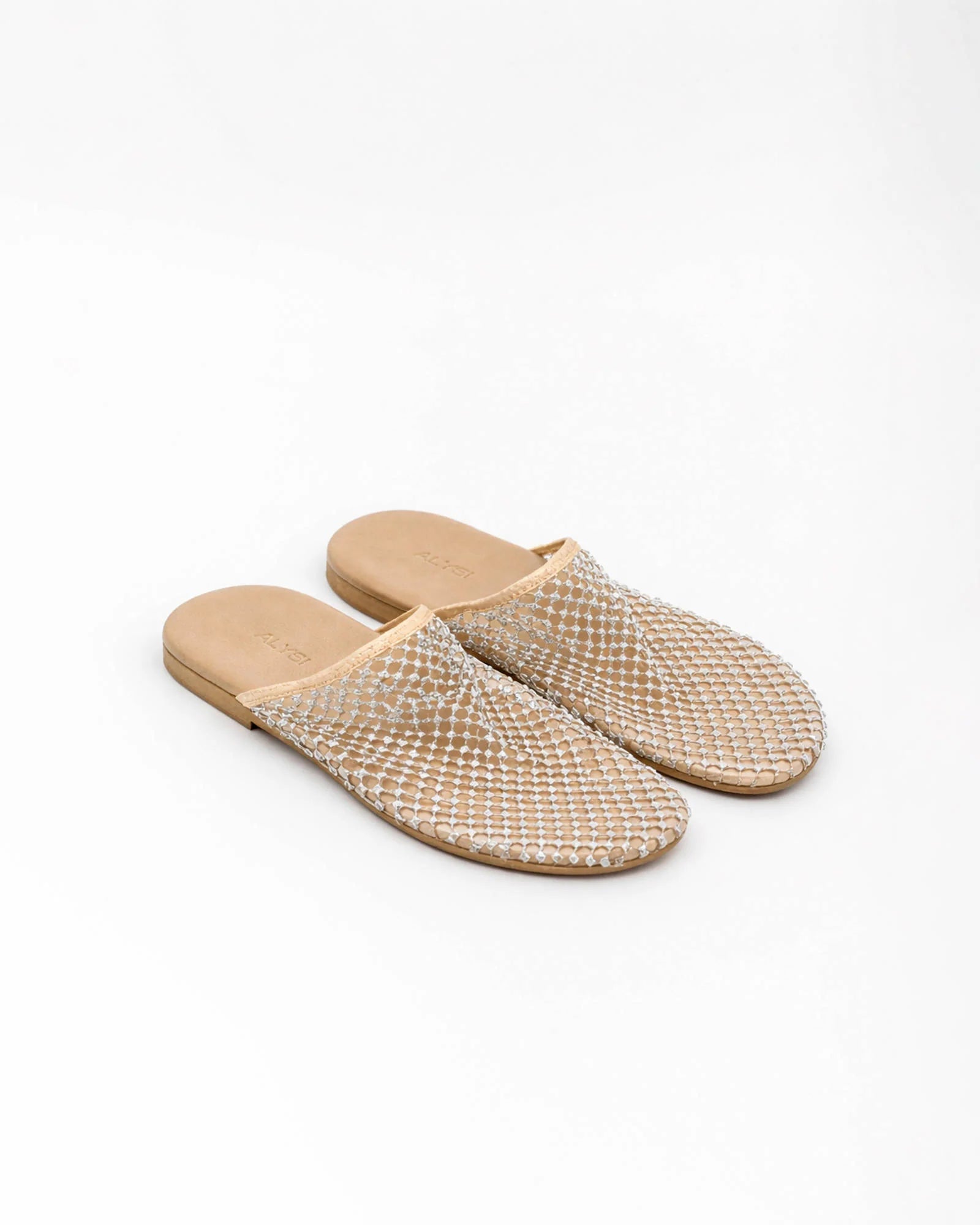 Alysi Flat Strass Mule