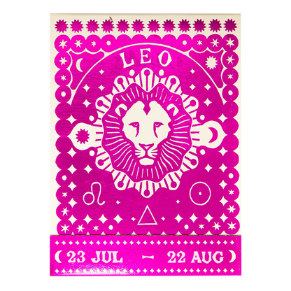 Archivist Leo Zodiac Matchbook