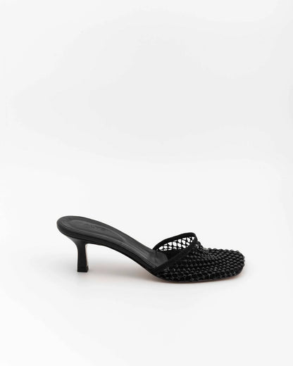 Alysi Strass Heel Mule