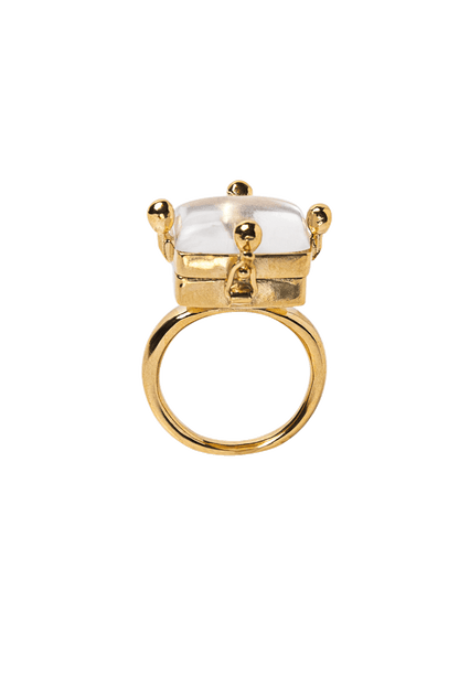BEATRIZ PALACIOS A02-OWN Take Your Pills Ring
