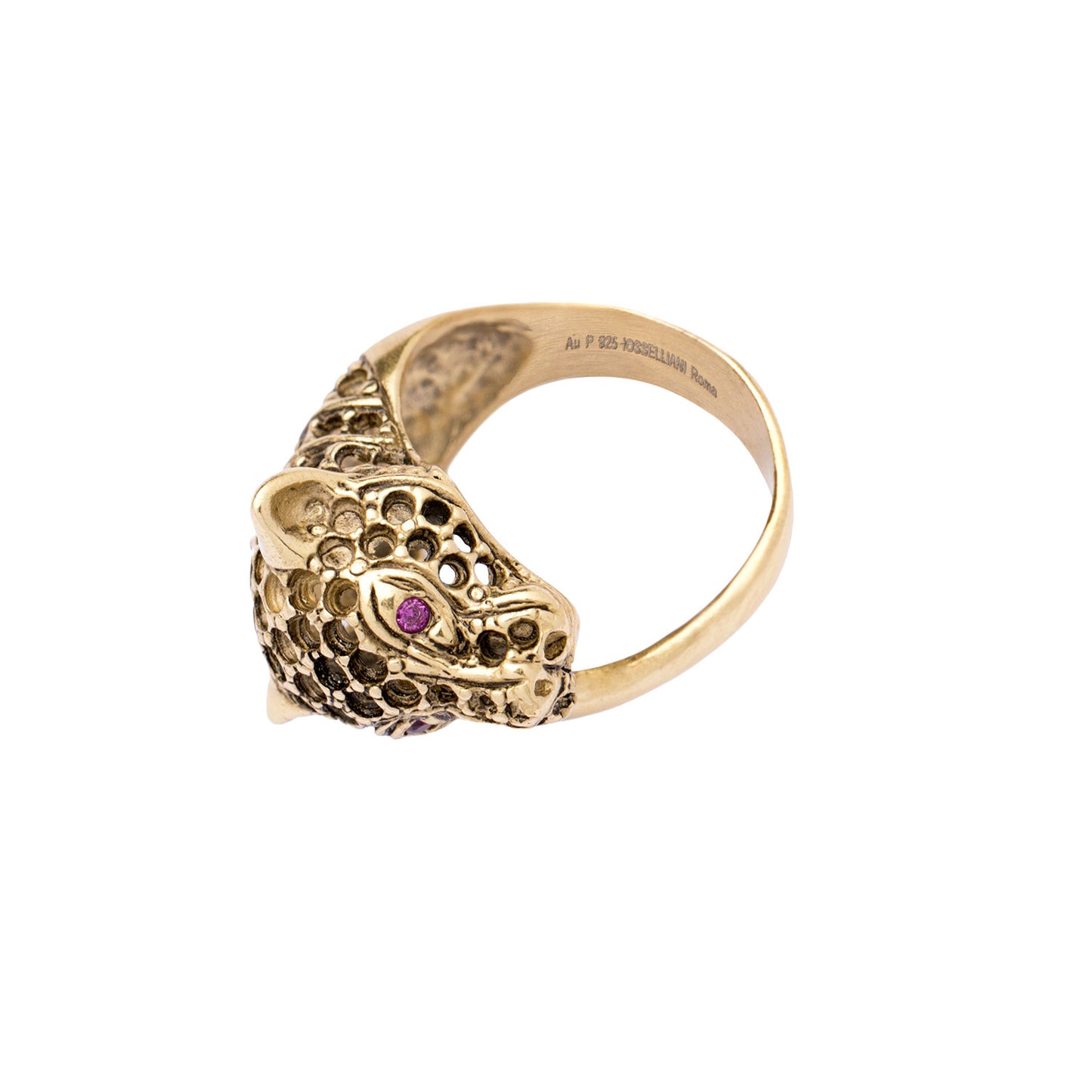 Iosselliani ANE34/ 06G Cheetah's Head Ring