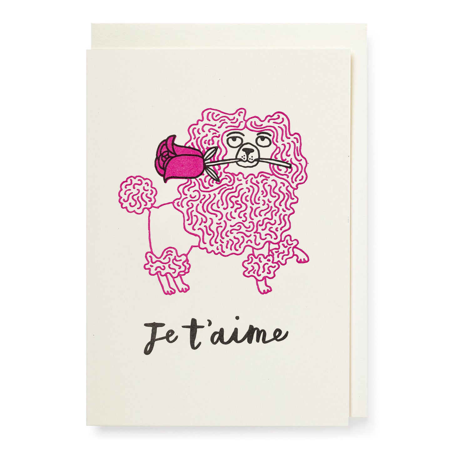 Archivist APS342 Poodle Je T'aime