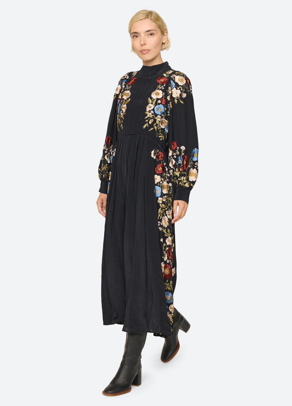 SEA NY Ruwa Embroidered Dress