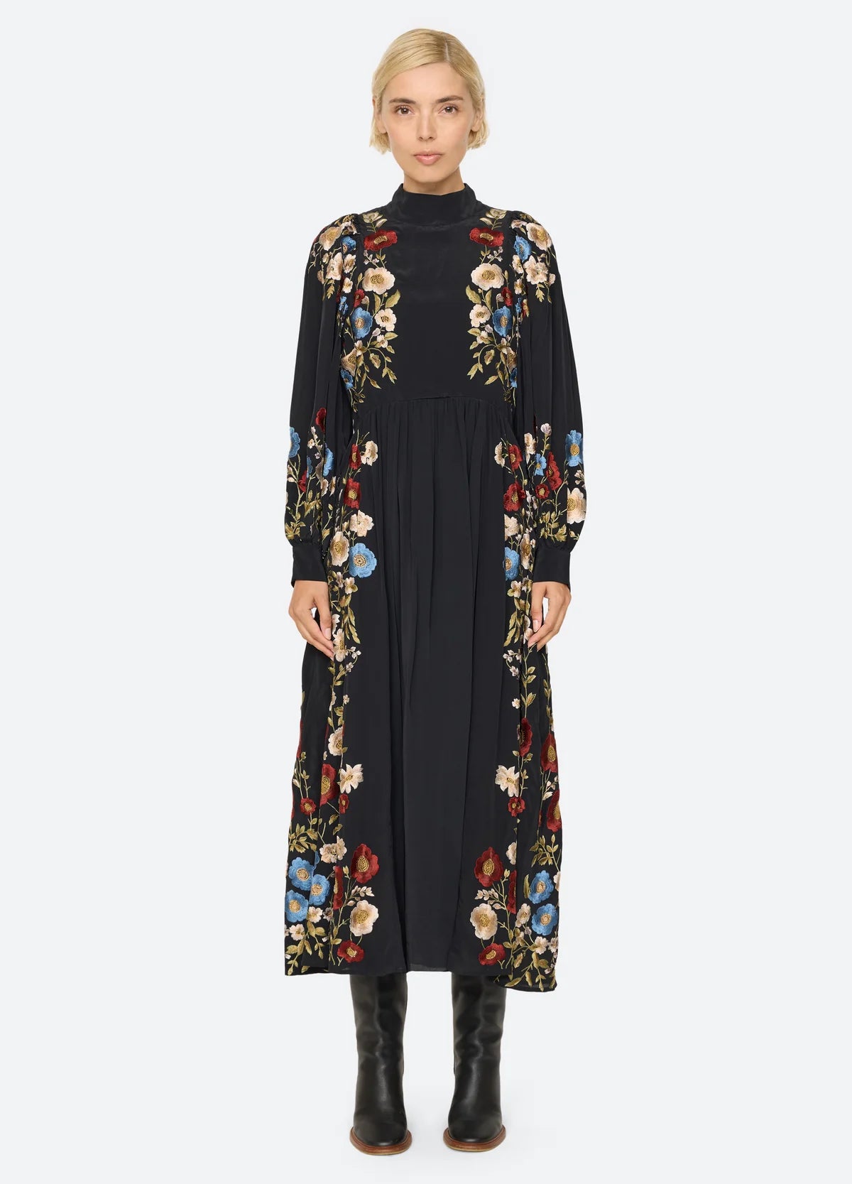 SEA NY Ruwa Embroidered Dress