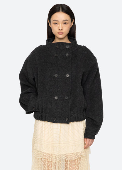 SEA NY Lona Wool Short Coat