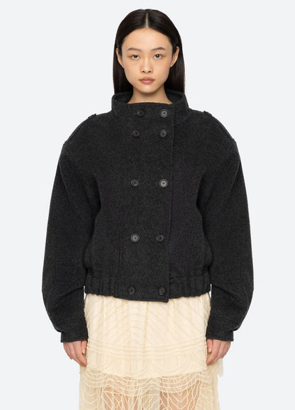 SEA NY Lona Wool Short Coat