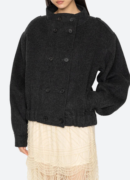 SEA NY Lona Wool Short Coat