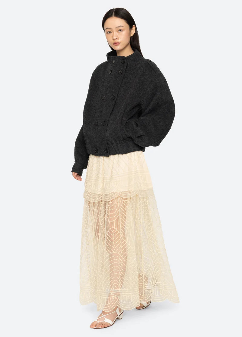 SEA NY Lona Wool Short Coat